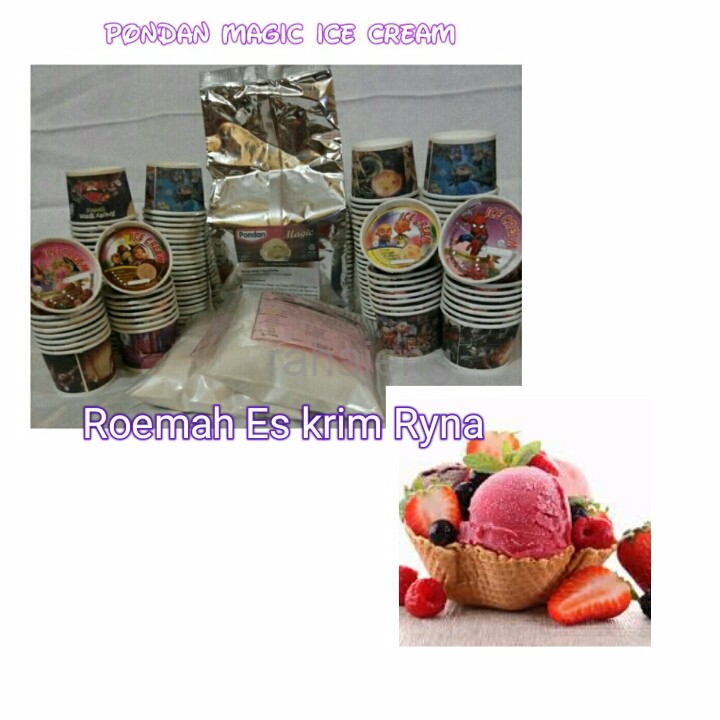 

Paket Bubuk Es krim Pondan