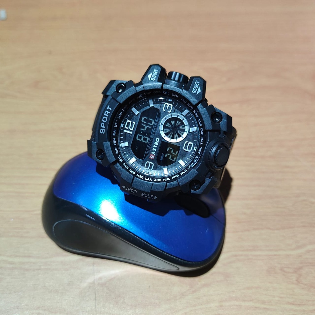 Jam Tangan Digital Gastro Sport Jam Tangan Olahraga Cowok Dewasa Anti Air