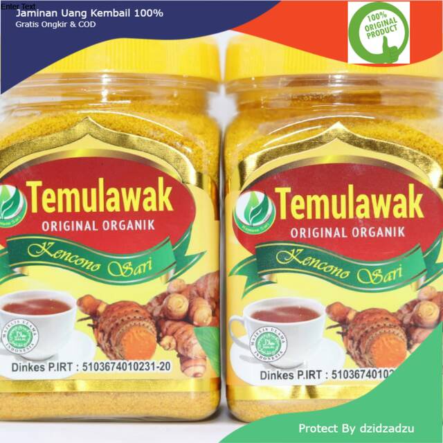 

Temulawak Organik Kencono Sari Asli Original 250 gr