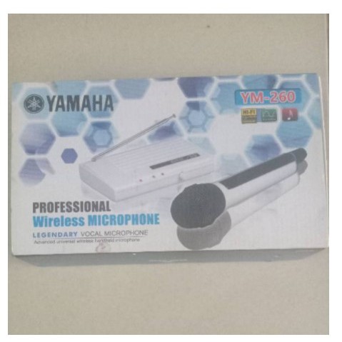 MIC YAMAHA PROFESSIONAL WIRELESS MICROPHONE YM 260
