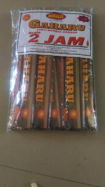 Dupa Hio Gaharu Dubali1 Nyala 2 Jam Pack Incense Stick Dupa Bali Wangi Herbal Aromatherapy