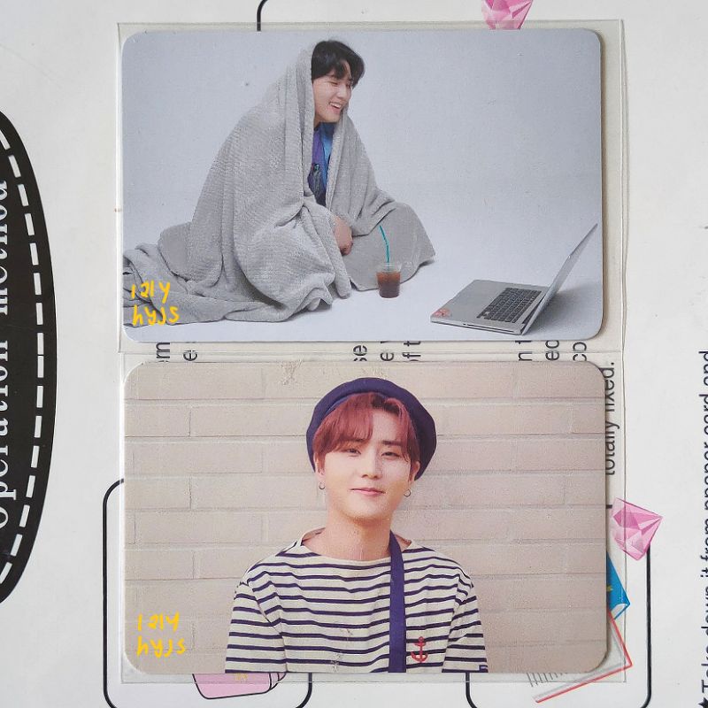 day6 eod youngk winter edition & gravity tour photocard set