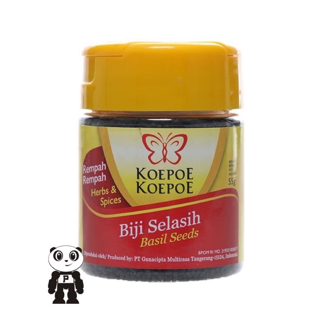 

Koepoe-Koepoe Biji Selasih/ Basil Seed 50gr