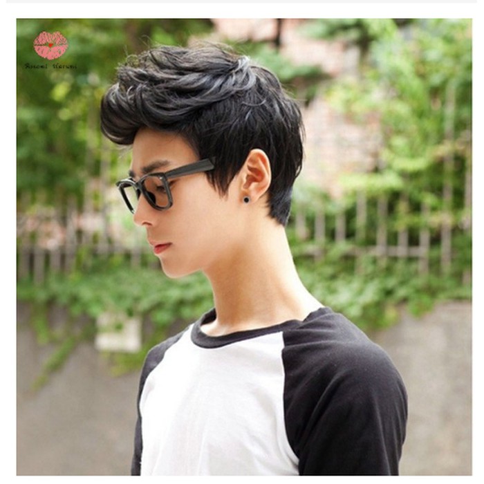 Rambut Palsu Aksesoris Rambut Rambut Palsu Pria Wanita Cosplay