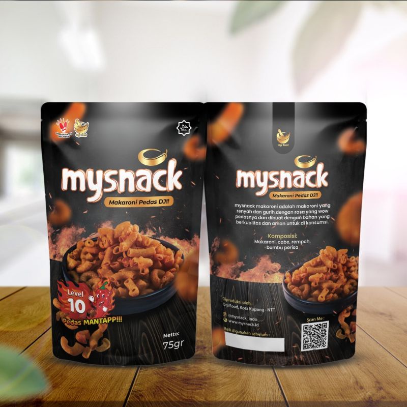 

mysnack makaroni level 10 pedaa mantaap!!!