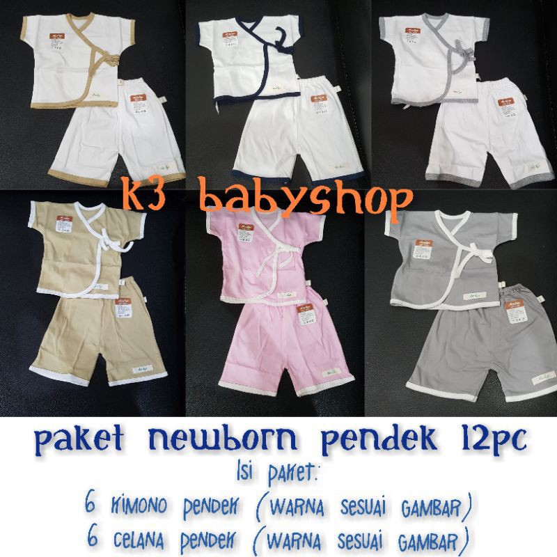 Paket Baju Bayi Newborn Aerilyn 0-3bln baju kimono bayi piyama anak newborn gift set kado lahiran