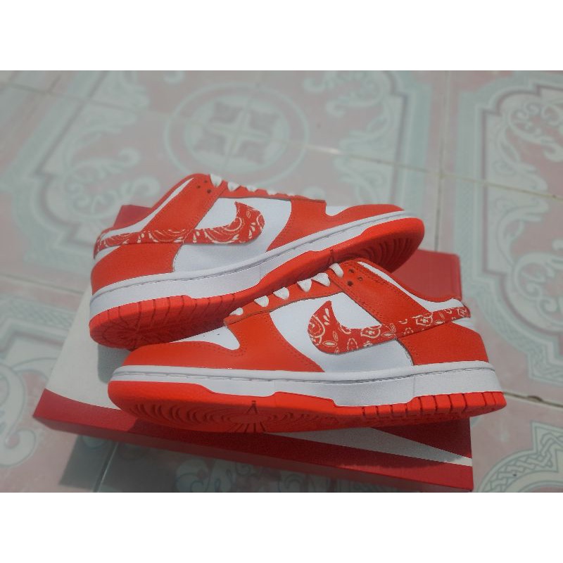 7.5W/38.5Eur | Dunk Low Paisley Orange / Nike Dunk Low Orange Paisley