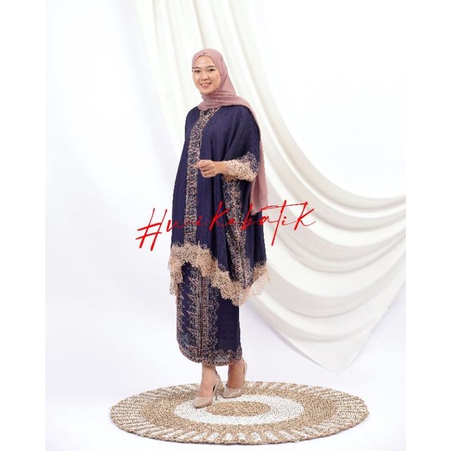 SET KAFTAN SWASTIKA LACE JUPRI KOSONGAN