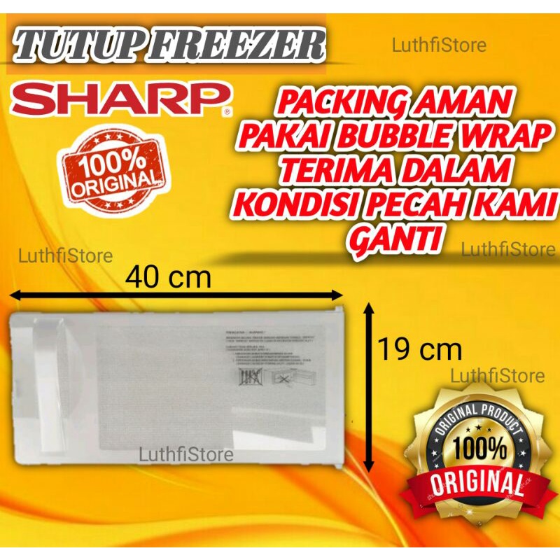 Tutup Freezer Friser Freeser frezer freser Kukas 1 satu Pintu Sharp Original door friser freezer ori