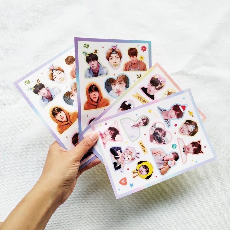 

Stiker sheet BTS MURAH!!