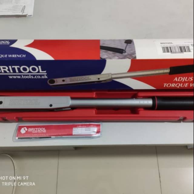 Britool EVT 2000 AEX EVT2000 Kunci Torsi 1/2 Inch Kunci Momen Torque Wrench