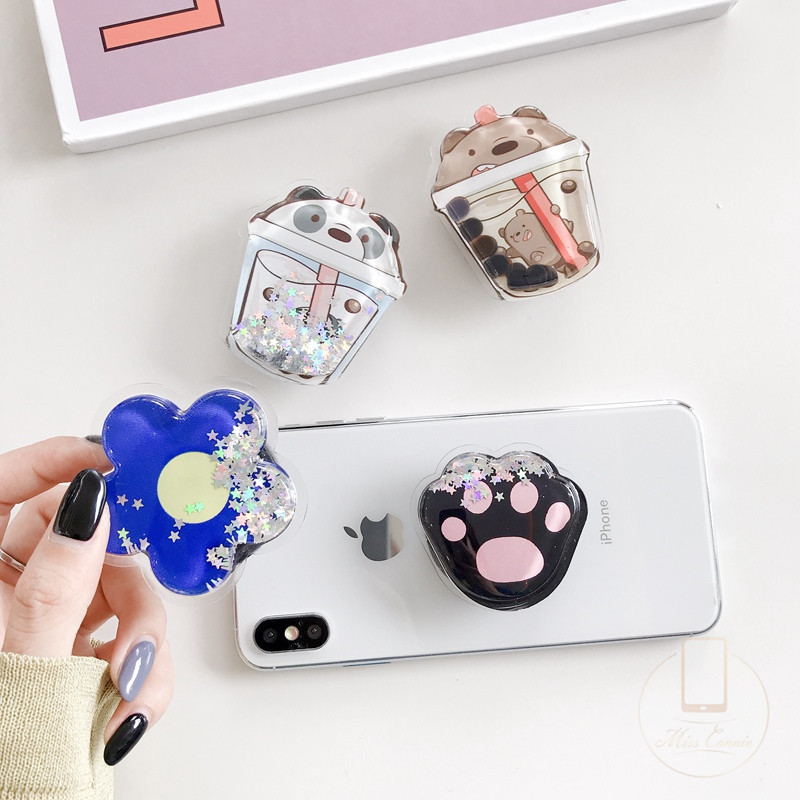 Popsocket Hp Universal Bentuk Kartun We Bare Bears 3d