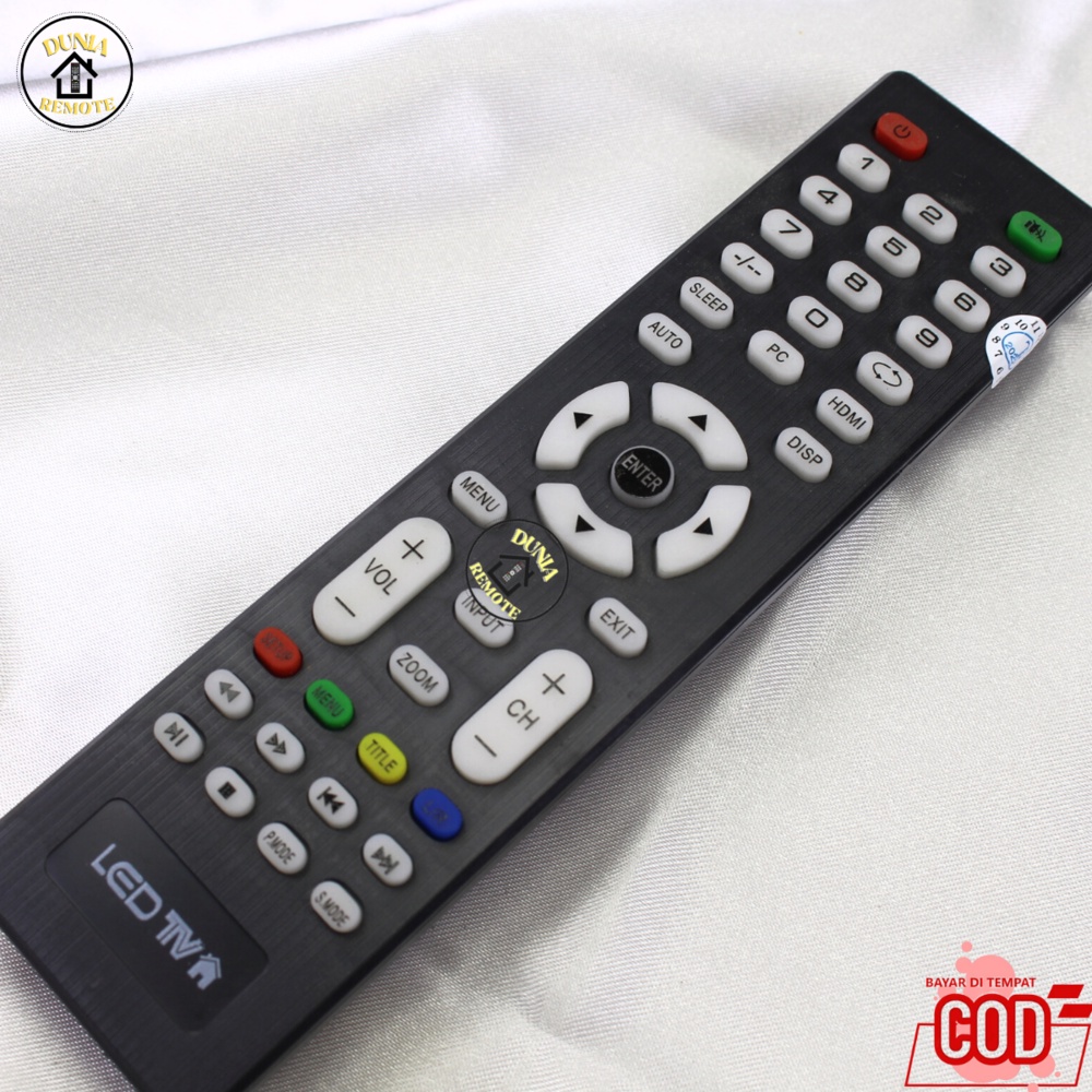 Remot Remote LED TV CHINA Lcd Led jucc N1KO 1CHIKO aoyama tanpa setting