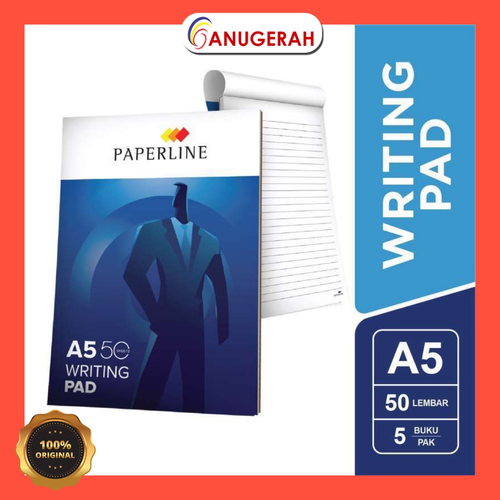 

PAPERLINE BLOCK NOTE A5 50 SHEET