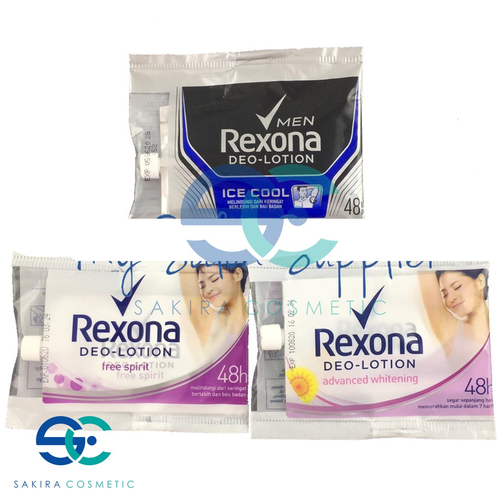 Jual Rexona Deo Lotion Rexona Sachet Isi 12 pcs Shopee Indonesia