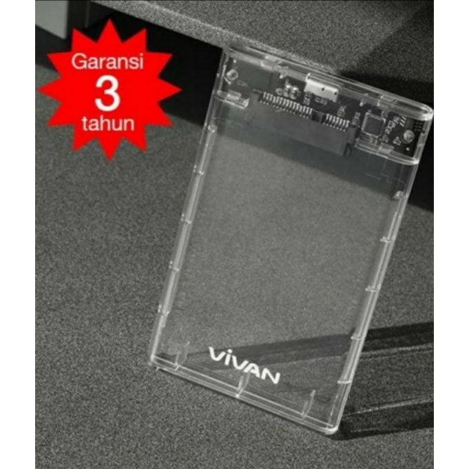 Casing Hardisk External HDD External Case 2.5 USB 3.0 - VIVAN VSHD1 U3