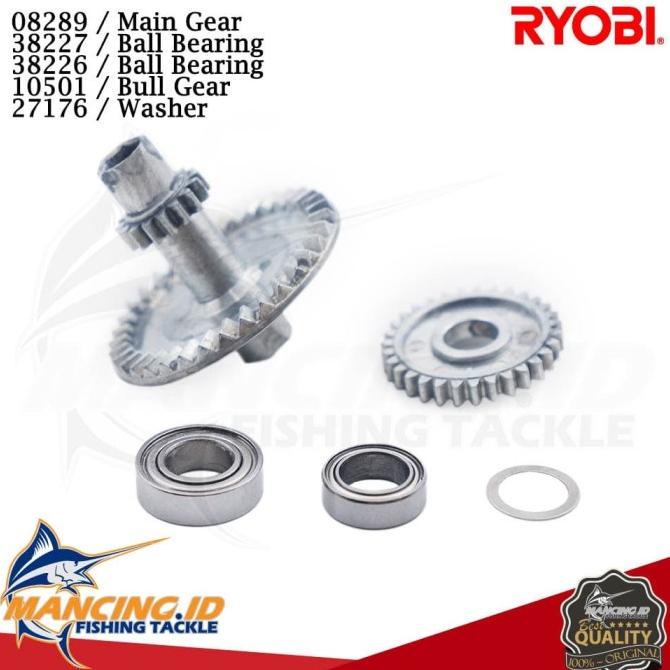 Sparepart Reel Ryobi 6000 & 8000 Main Gear