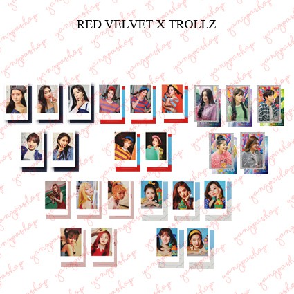 [READY / SET] RV TROLLZ X REVE SFGG PHOTOCARD FAN MADE UNOFFICIAL YANGPASHOP SF9 IRENE SEULGI JOY RO