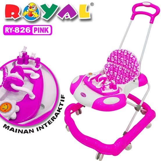 BABY WALKER ROYAL 826 ALAT BANTU JALAN BAYI