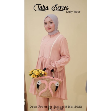 [SHONA] TALIA SERIES DAILY WEAR BY FAUZ ONESET HOME SET BAJU RUMAHAN CANTIK DASTER LENGAN PENDEK DAN