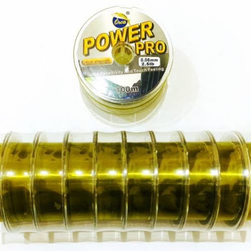 Senar pancing 0.06mm 100M, Tanago, wader Beunteur, Micro fishing