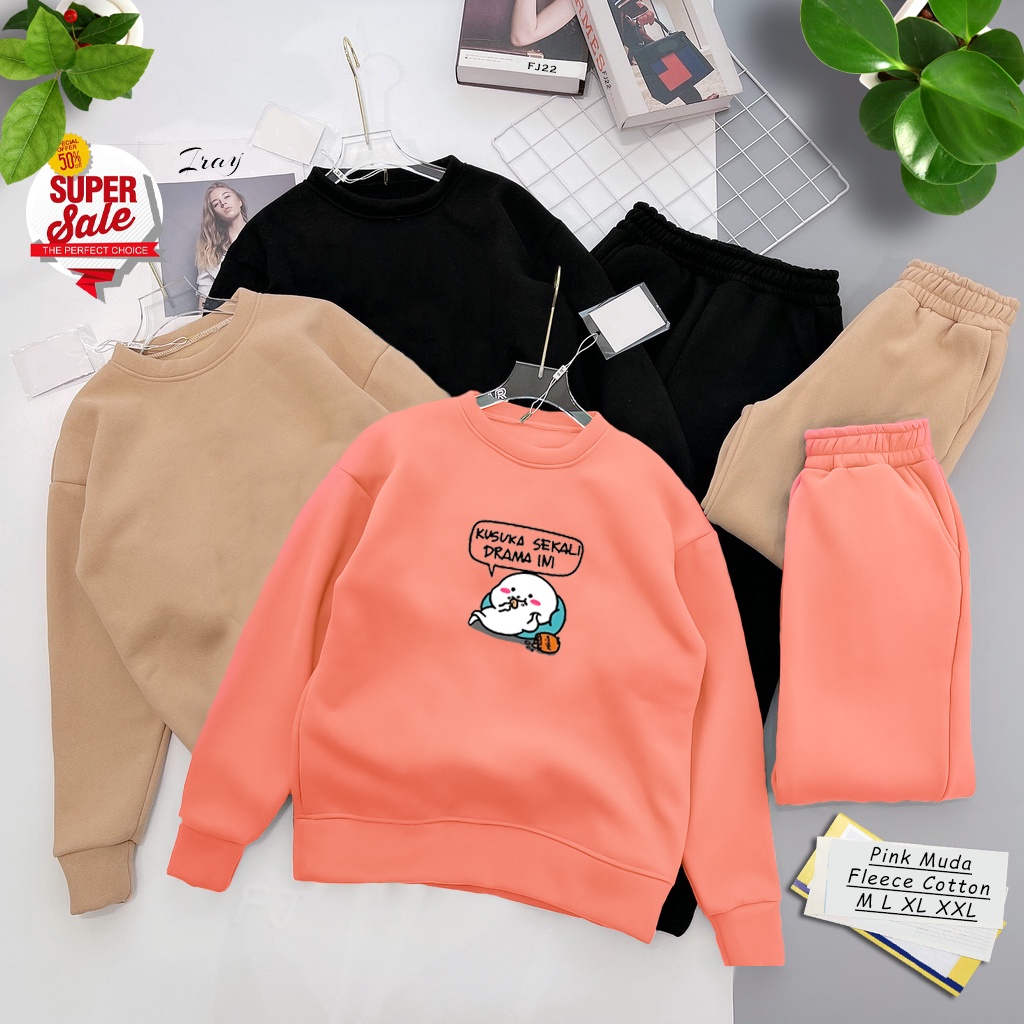 🅳🅵 Sweater Cuby Drakor | Sweter Pria &amp; Wanita | Dhea Fashion