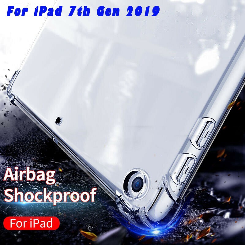 Soft Case Silikon Apple Ipad Air 3 &amp; Ipad 7 &amp; Mini 5 / 4 Bening Transparant Airbag Anti Crack