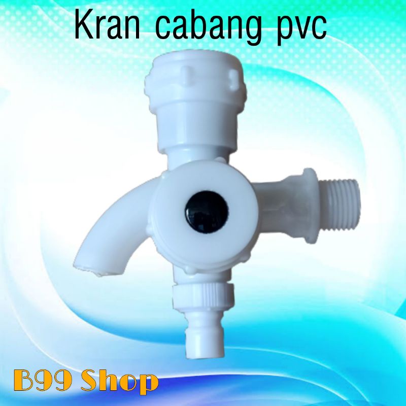 Kran Cabang PVC / Kran Double PVC
