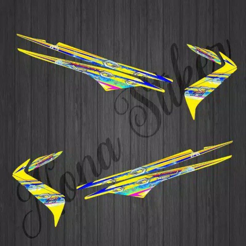 Striker Motor Striping Motor Variasi Xeon Rc Grafis Thailand