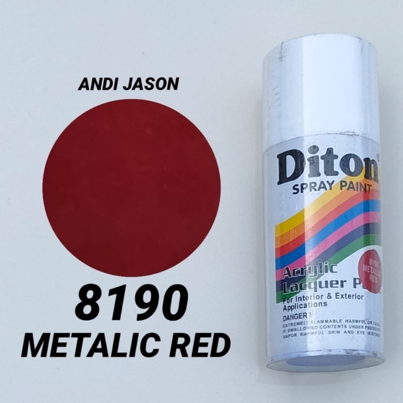 DITON CAT SEMPROT 300 NO 8190 METALIC RED