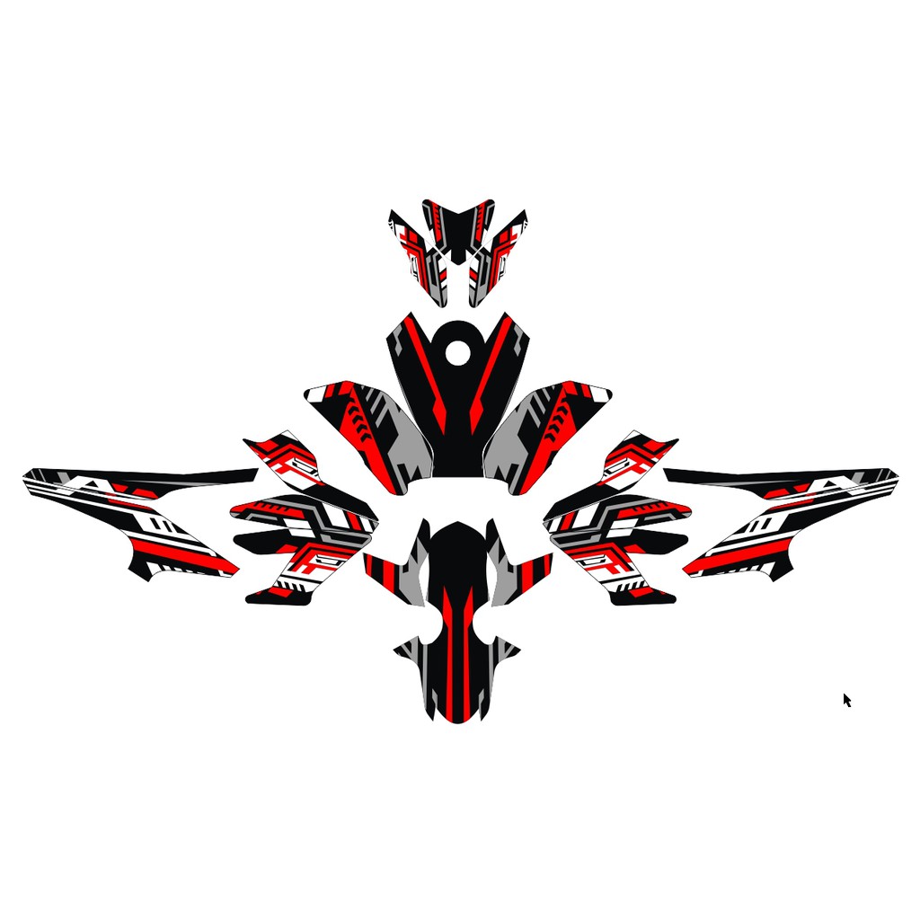 Stiker Decal HONDA CBR 150 CB 150 R Custom Sticker (4)