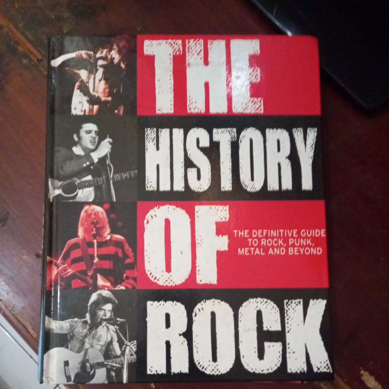

Buku The History OF Rock + dapat free cd music originalAerosmith