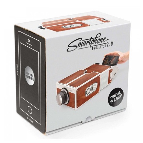 Proyektor Smartphone Portabel Cardboard 2.0 LCD Proyektor Mini Murah Proyektor HP