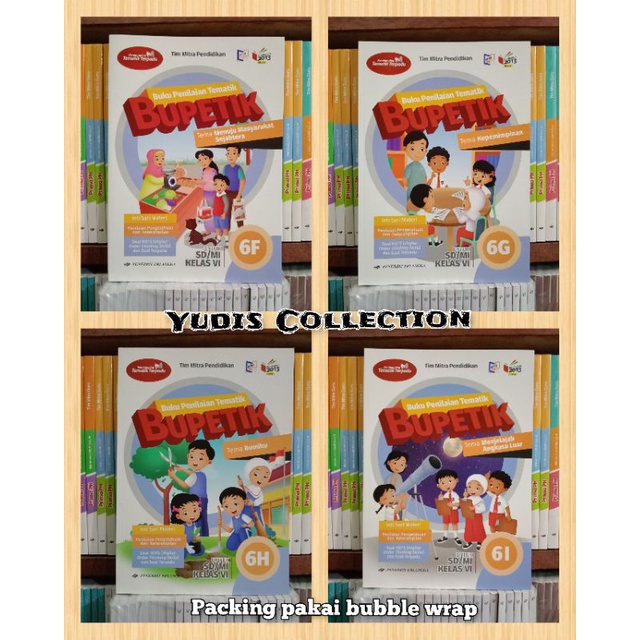 Bupetik SD 6F,6G,6H,6I kelas 6 SD/MI kurikulum 2013 revisi