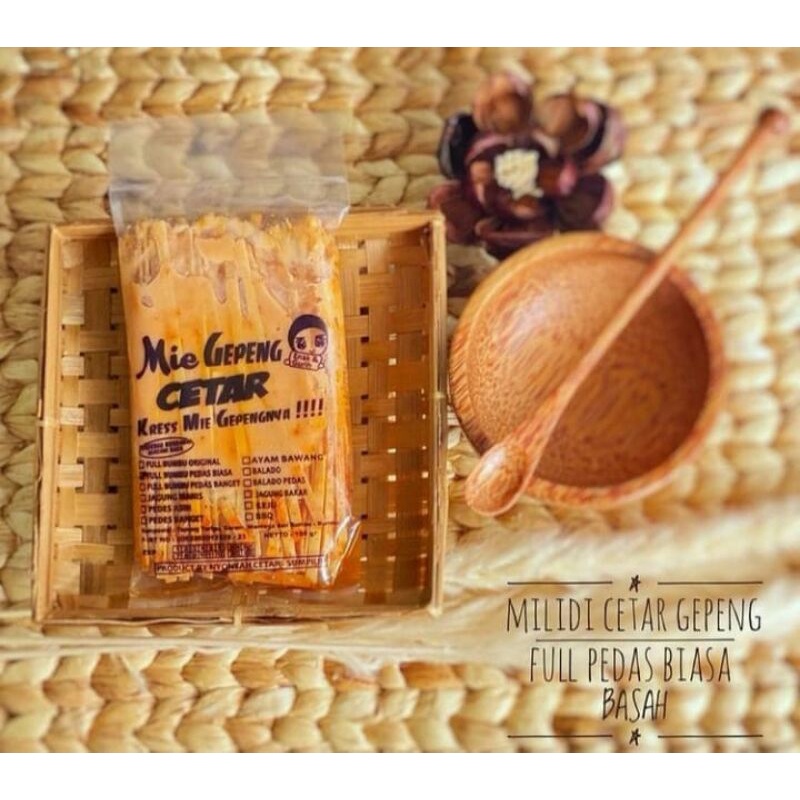 

Milipeng/Milidi Gepeng Cetar 150gr