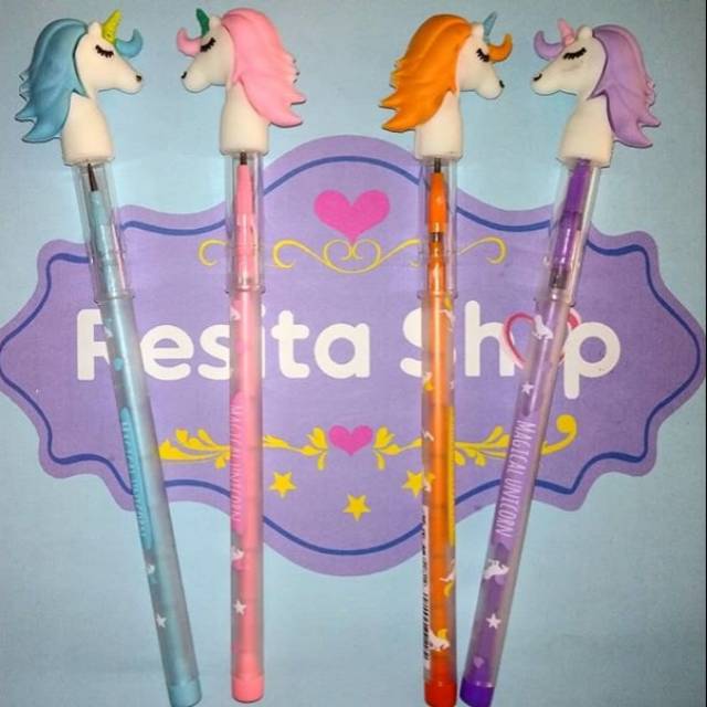 

Pensil Isi Unik Karakter Unicorn