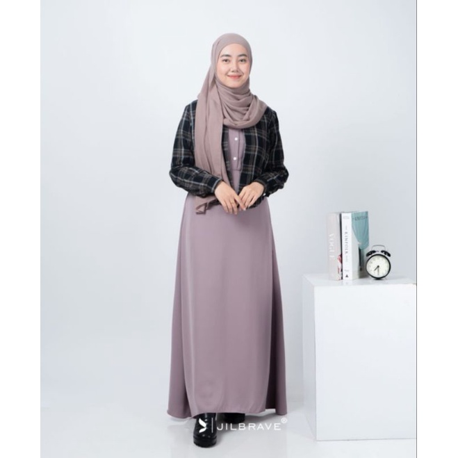 Jilbrave WENDY DRESS Special Collection for MUFFEST+ 2022 | Original Jilbrave Official Shop - Faezia