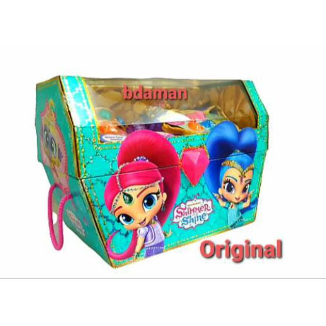 Shimmer and shine original Dress UpTrunk 20 pieces just play nickelodeon