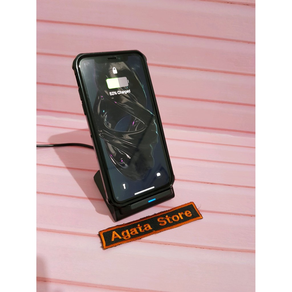 Wireless Charger Samsung S6 S7 Edge S8 S9 Note 8 - Iphone 8 Plus Iphone X Fast Charging - Dock Charg