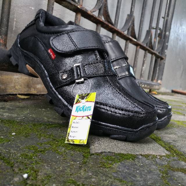 Kickers Sepatu Casual Pria Bahan Kulit Asli Murah Langka D5