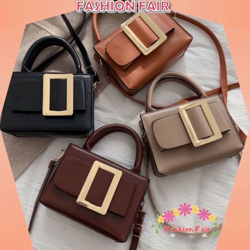 Fashion Fair - Tas GESPER Selempang Wanita T5095 / Handbag / Slingbag / Tas Cewek / Import