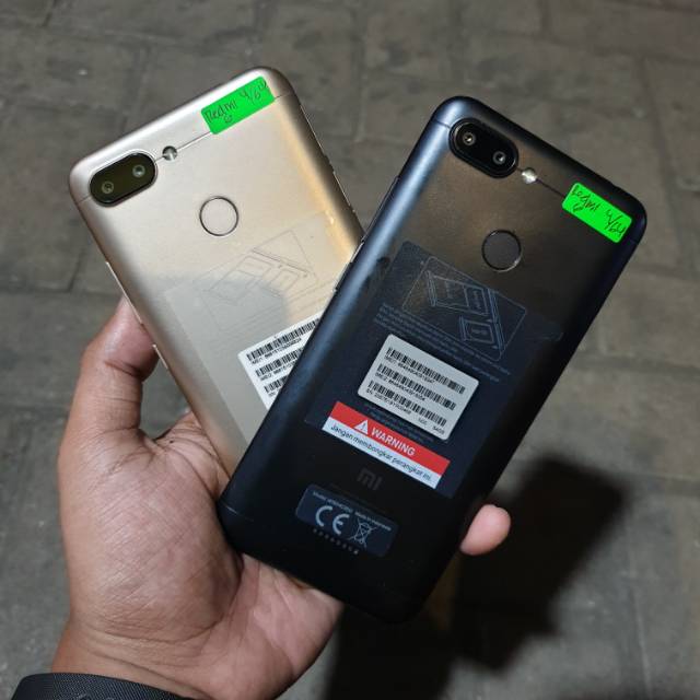 Handphone Hp Xiaomi Redmi 6 Prime 4/64 Second Seken Bekas Murah