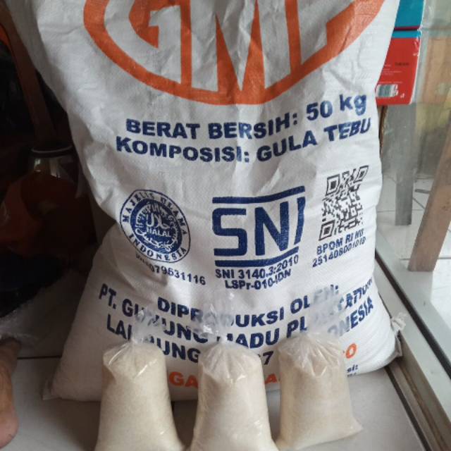 

Gula Pasir GMP : 1/2 kg