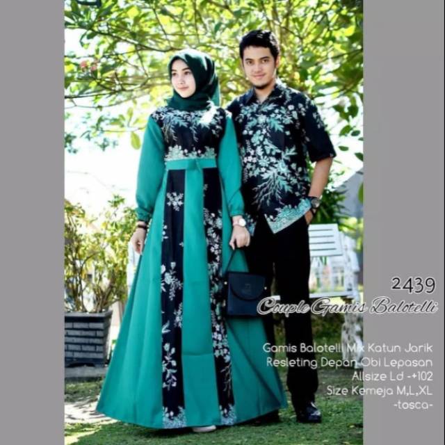 (BISA COD) COUPLE BATIK KOMBINASI/SARIMBIT BATIK