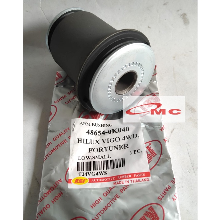 Karet Bushing Arm Depan Bawah Kecil Fortuner Hilux 48654-0K040-RBI