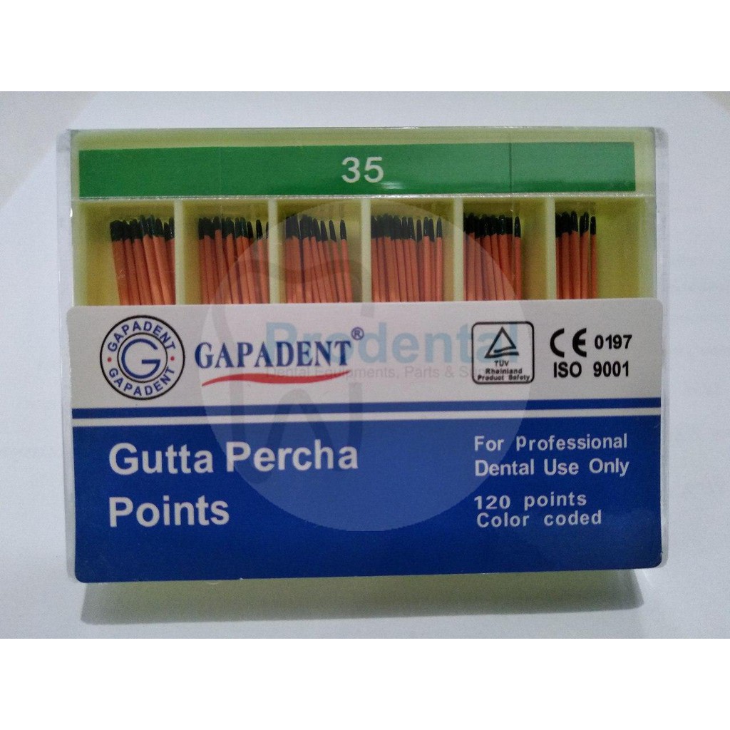 Dental gutta percha point 15 20 25 30 35 40 15-40 45-80 gutap guttap endo PSA