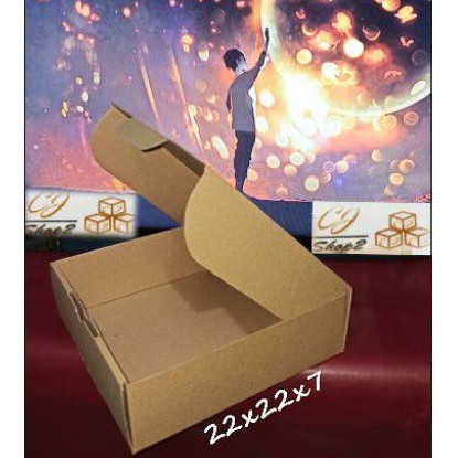 

kardus box pizza 22x22x7