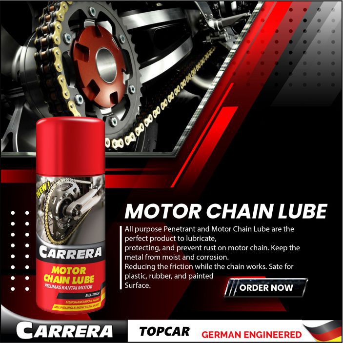 CRR CHAIN LUBE 110 ML Pelumas Rantai Sepeda Motor Anti Karat Oli Serbaguna