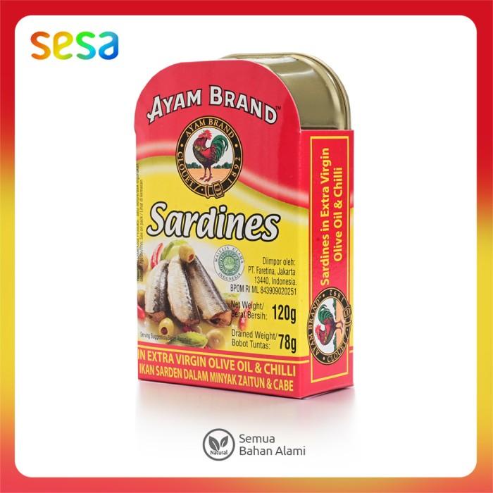 

Ayam Brand Sardines Olive With Chilli 120 g Best Seller