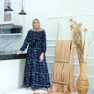 LONG DRESS GAMIS BAJU  WANITA PAKAIAN WANITA GAMIS 